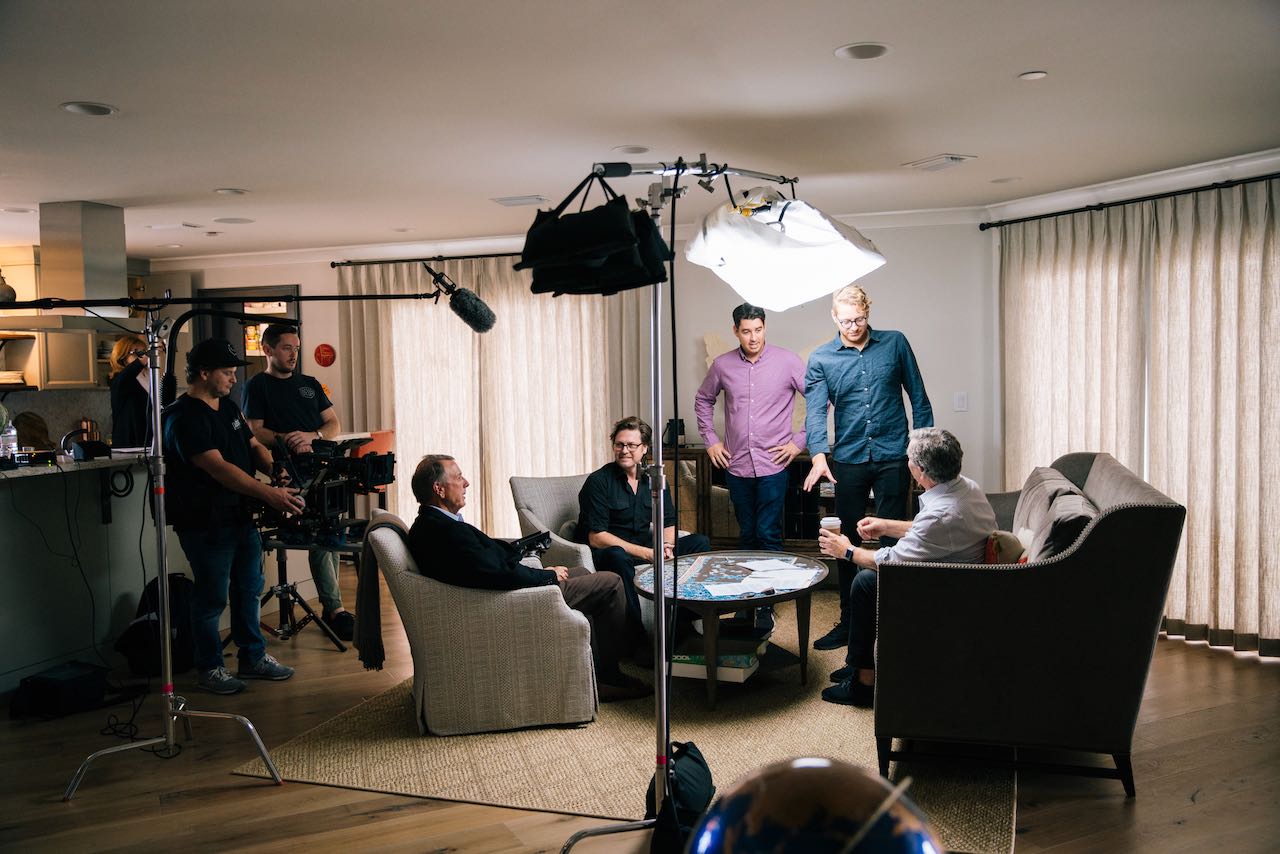 Production still — Persons of Interest, Episode 1